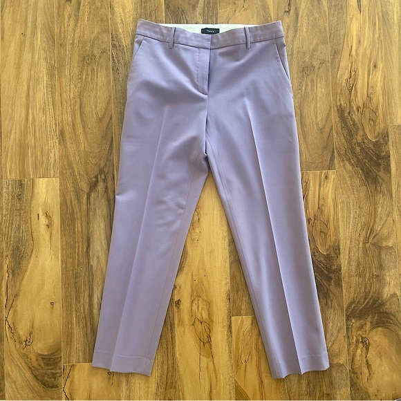 Theory Pants - THEORY // Treca Pant EUC // in Wisteria, Lavender purple  // size 4 straight leg